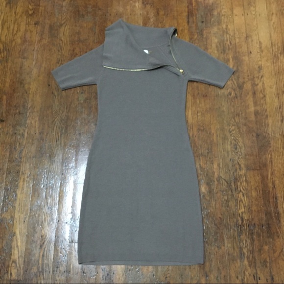 Calvin Klein oat/light brown sweater dress. Small. - Picture 5 of 8